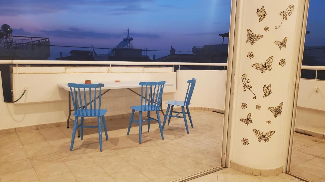 山脚下，舒适温馨海景公寓 Athen Exterior foto