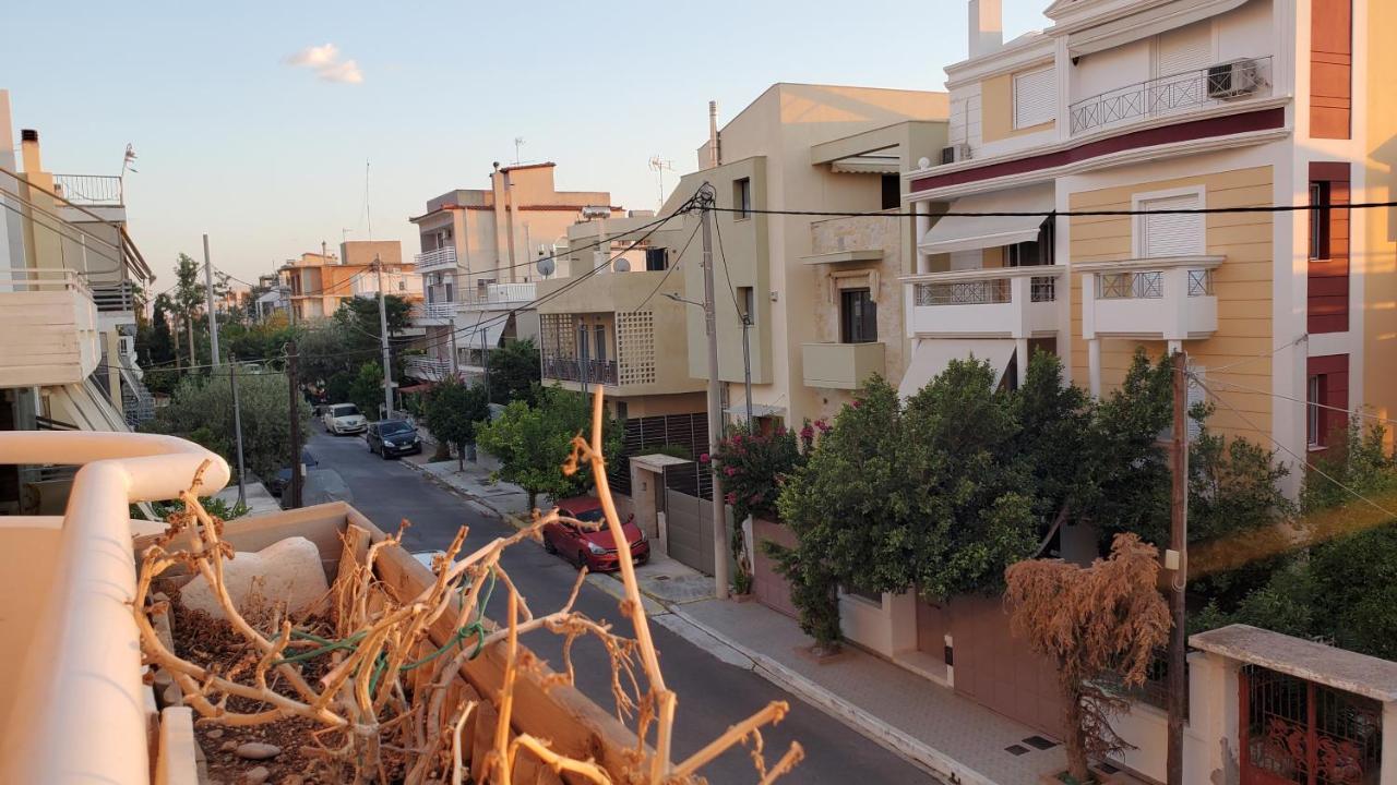 山脚下，舒适温馨海景公寓 Athen Exterior foto
