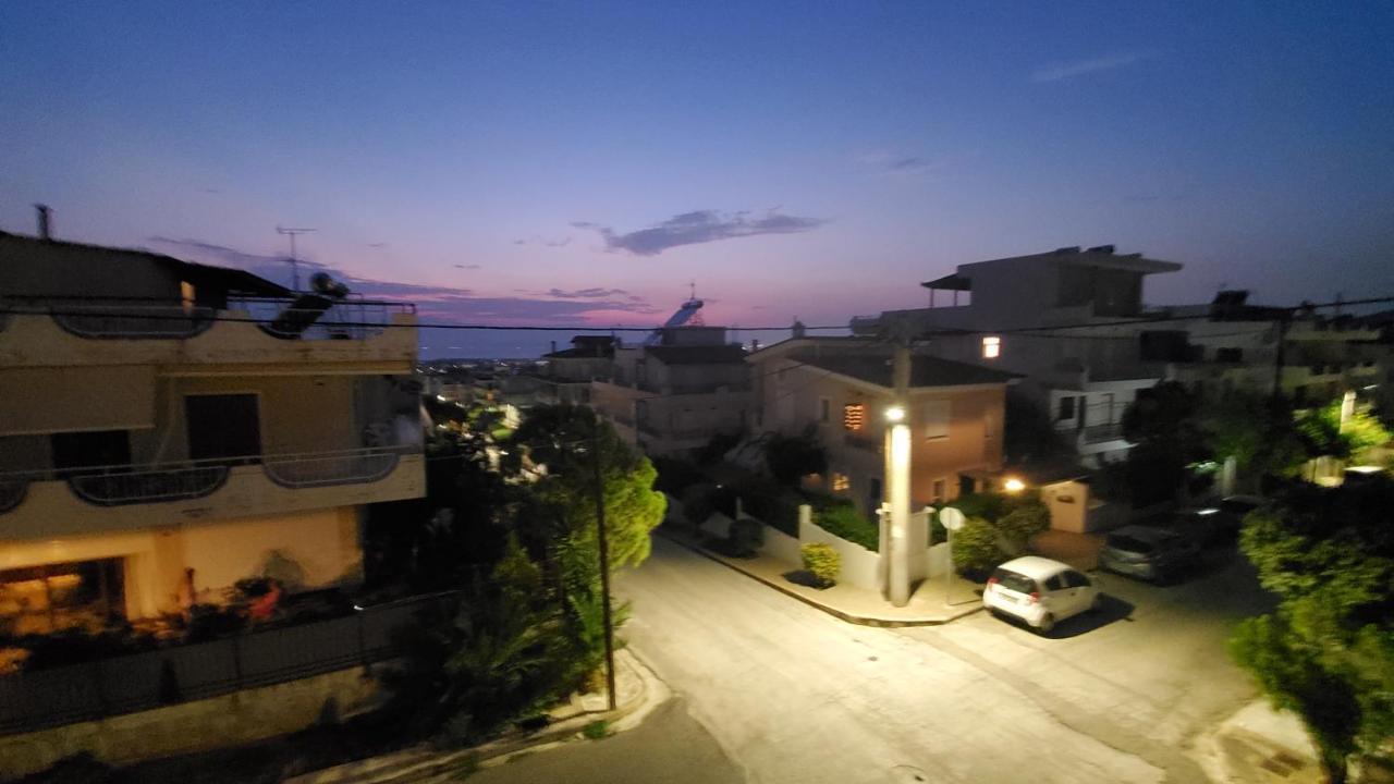 山脚下，舒适温馨海景公寓 Athen Exterior foto