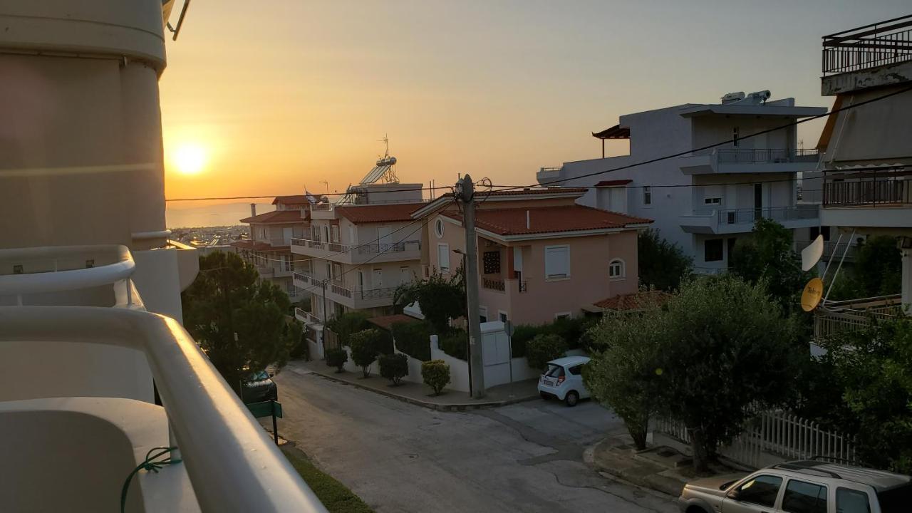 山脚下，舒适温馨海景公寓 Athen Exterior foto